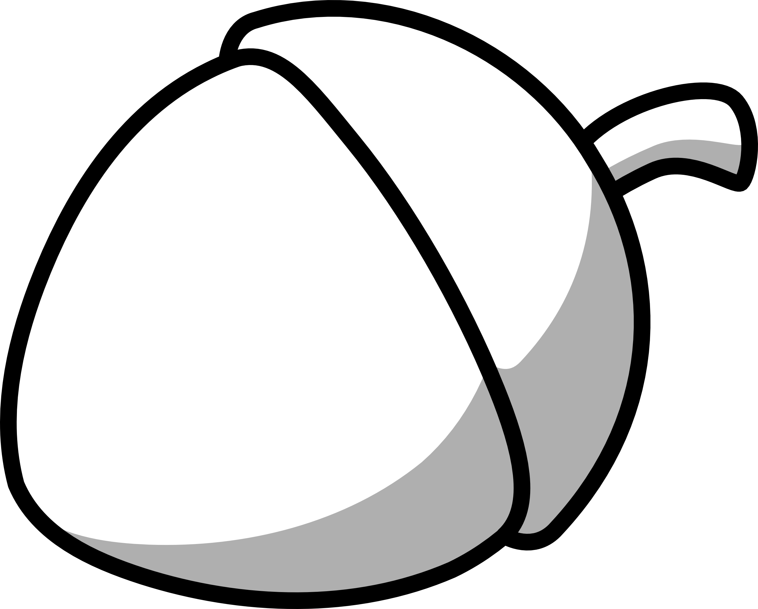 Acorn Clipart Black And White - Free Clipart Images