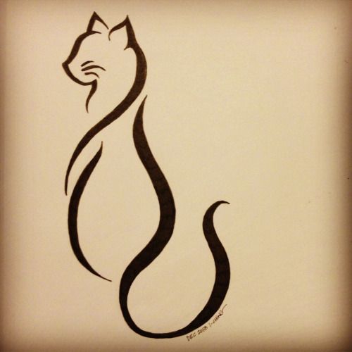 Cat Tattoos | Tattoos, Rose Tattoos ...