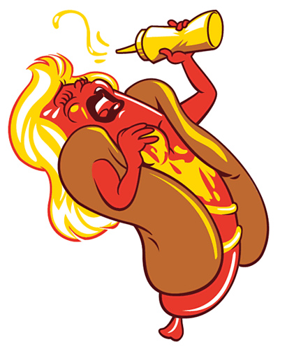 Hot Dog Cartoon | Free Download Clip Art | Free Clip Art | on