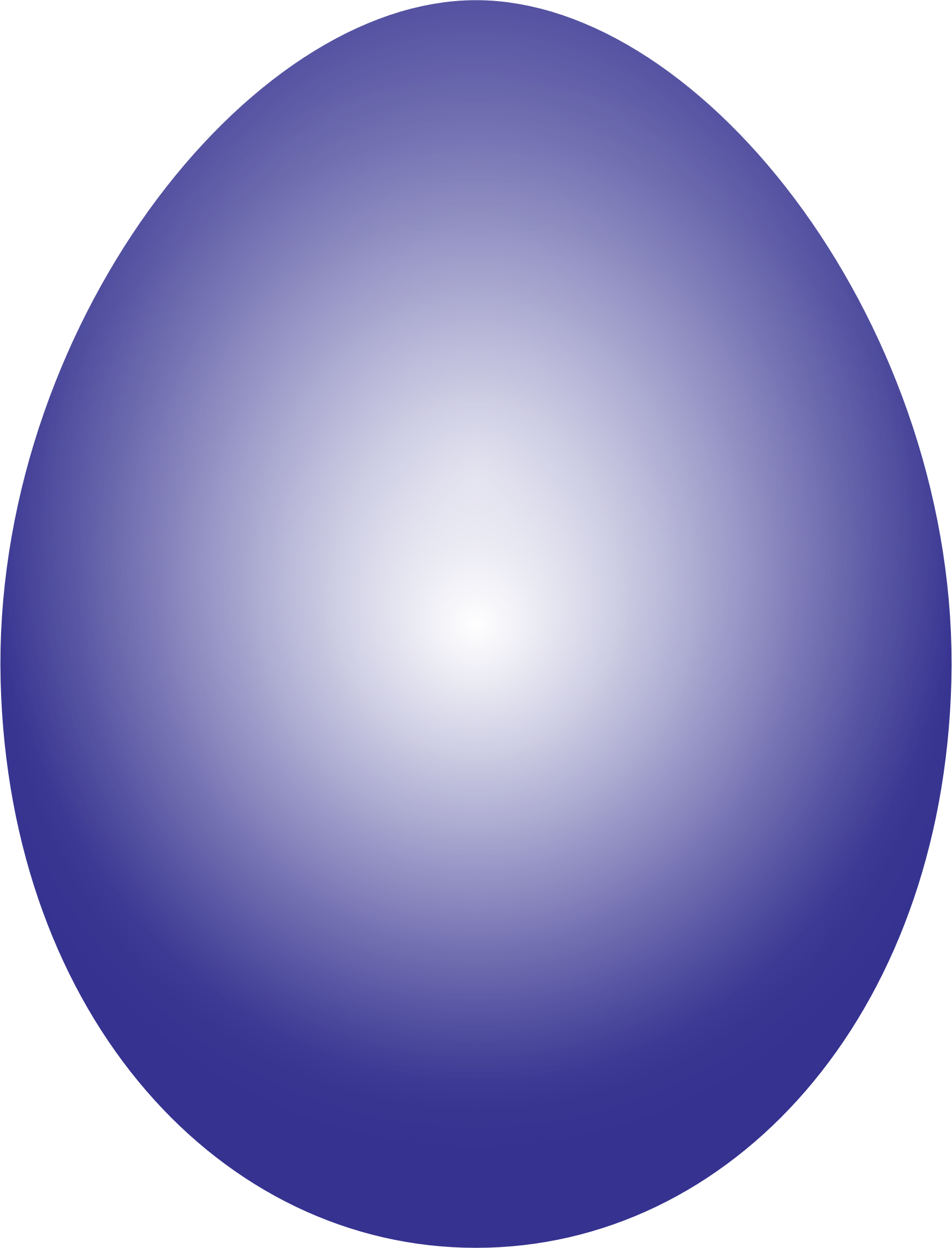 Clipart - Purple Easter Egg