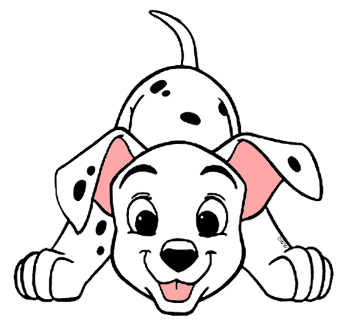 101 Dalmatians Puppies Clip Art Images 6 | Disney Clip Art Galore