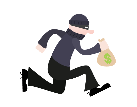 Bank Robbery Clipart