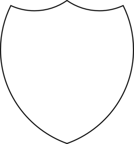 Clipart shield outline