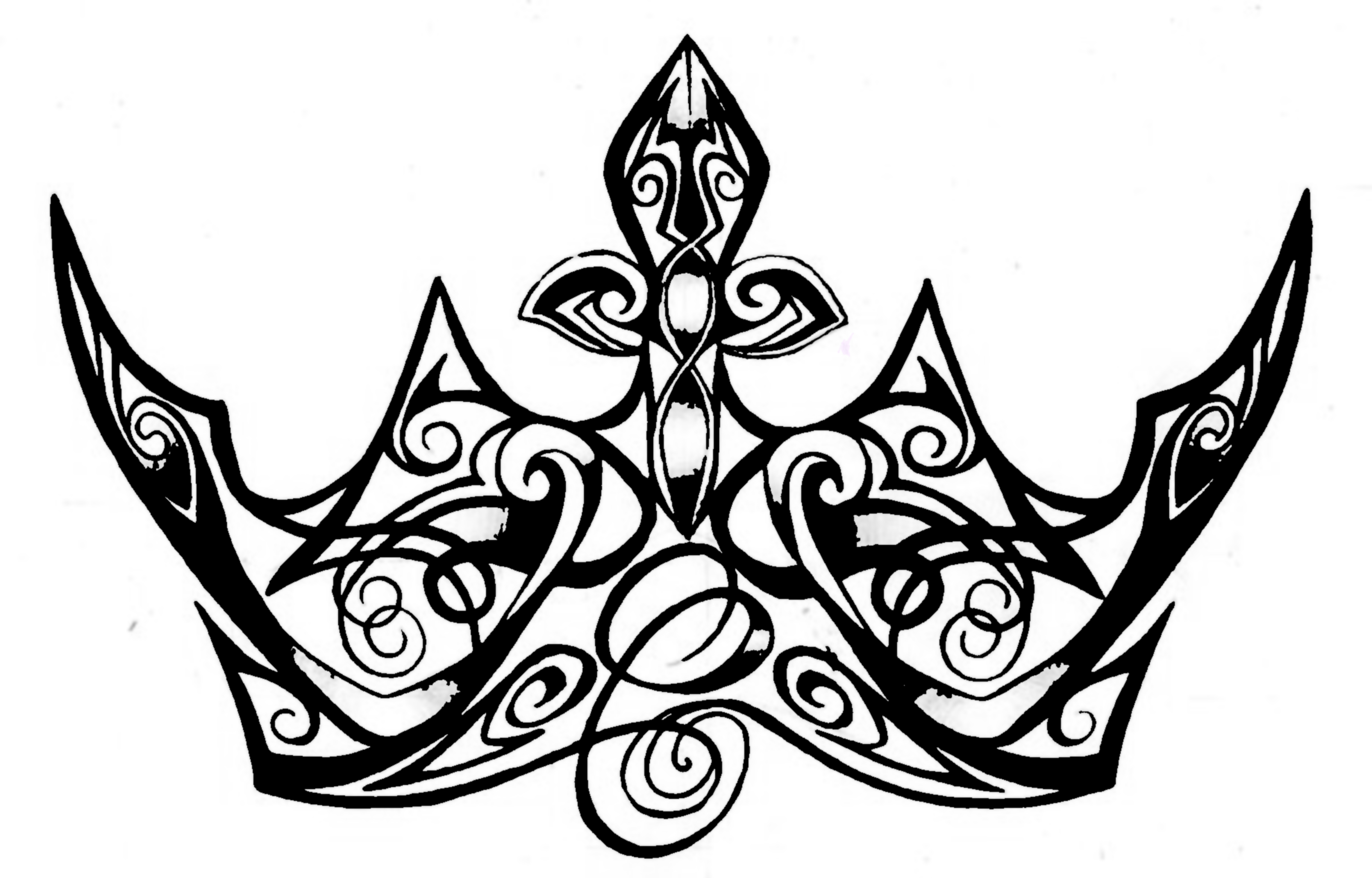 crown drawing clip art - photo #33