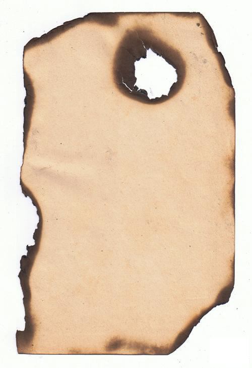 Burning Paper Clipart