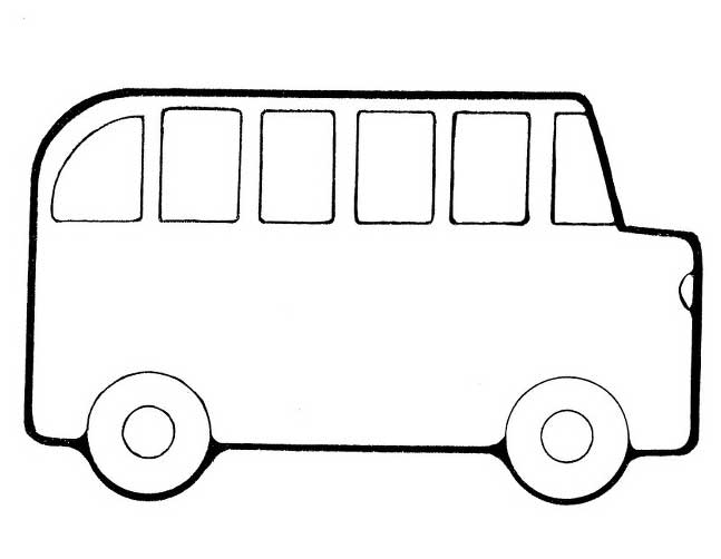 Printable School Bus Coloring Page For Free
