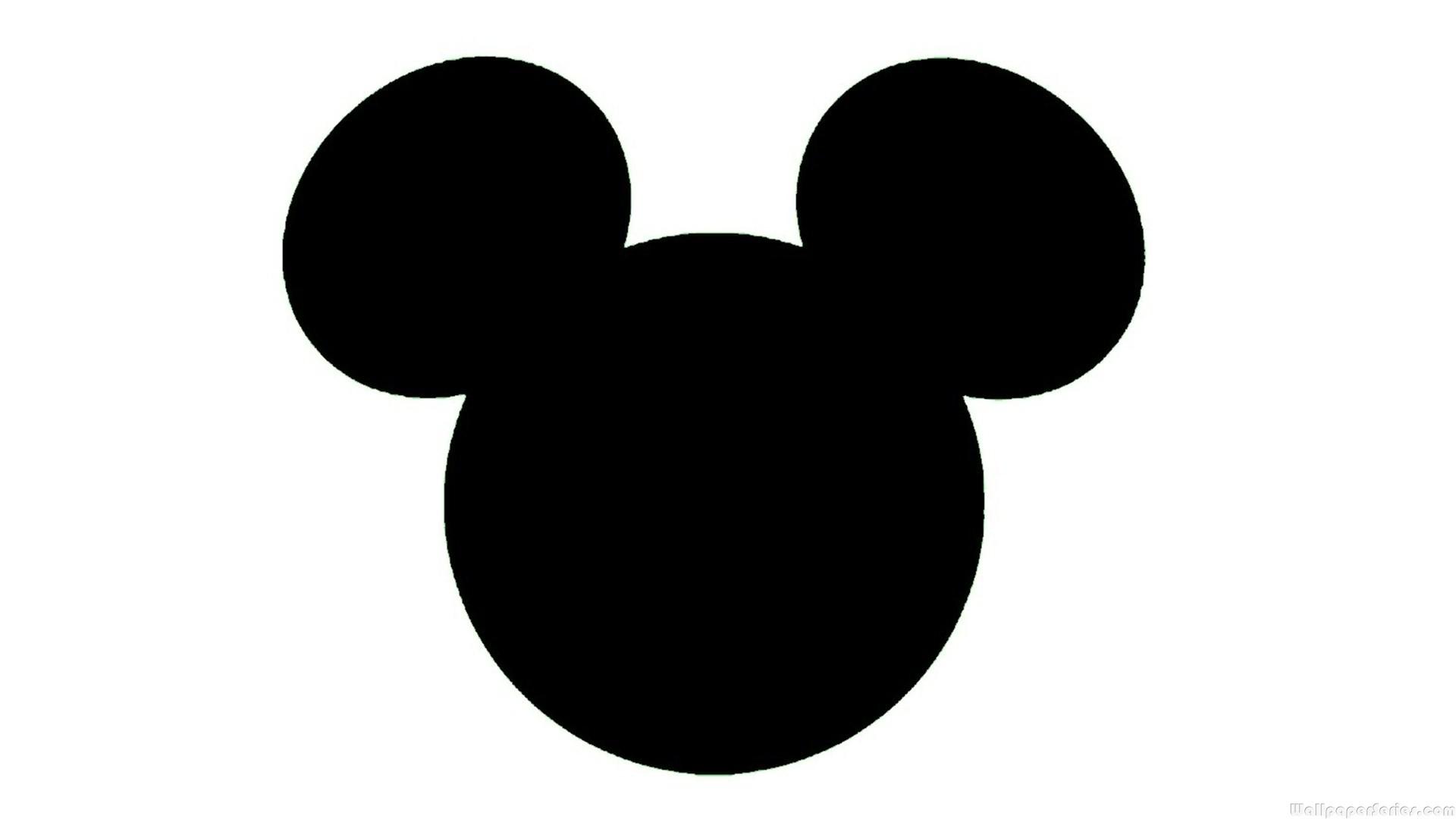 Mickey mouse head high resolution clipart