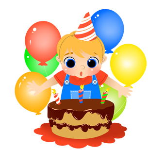 Kids At Birthday Party Clipart - ClipArt Best