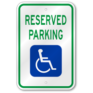 Handicap Parking Signs State Compliant
