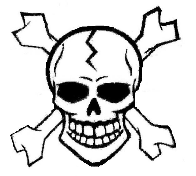 Skull and Crossbones by SomeDarkPerson on DeviantArt