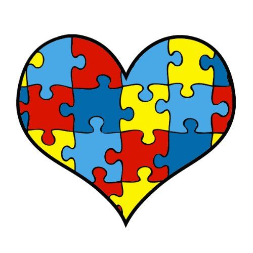 Autism puzzle clipart