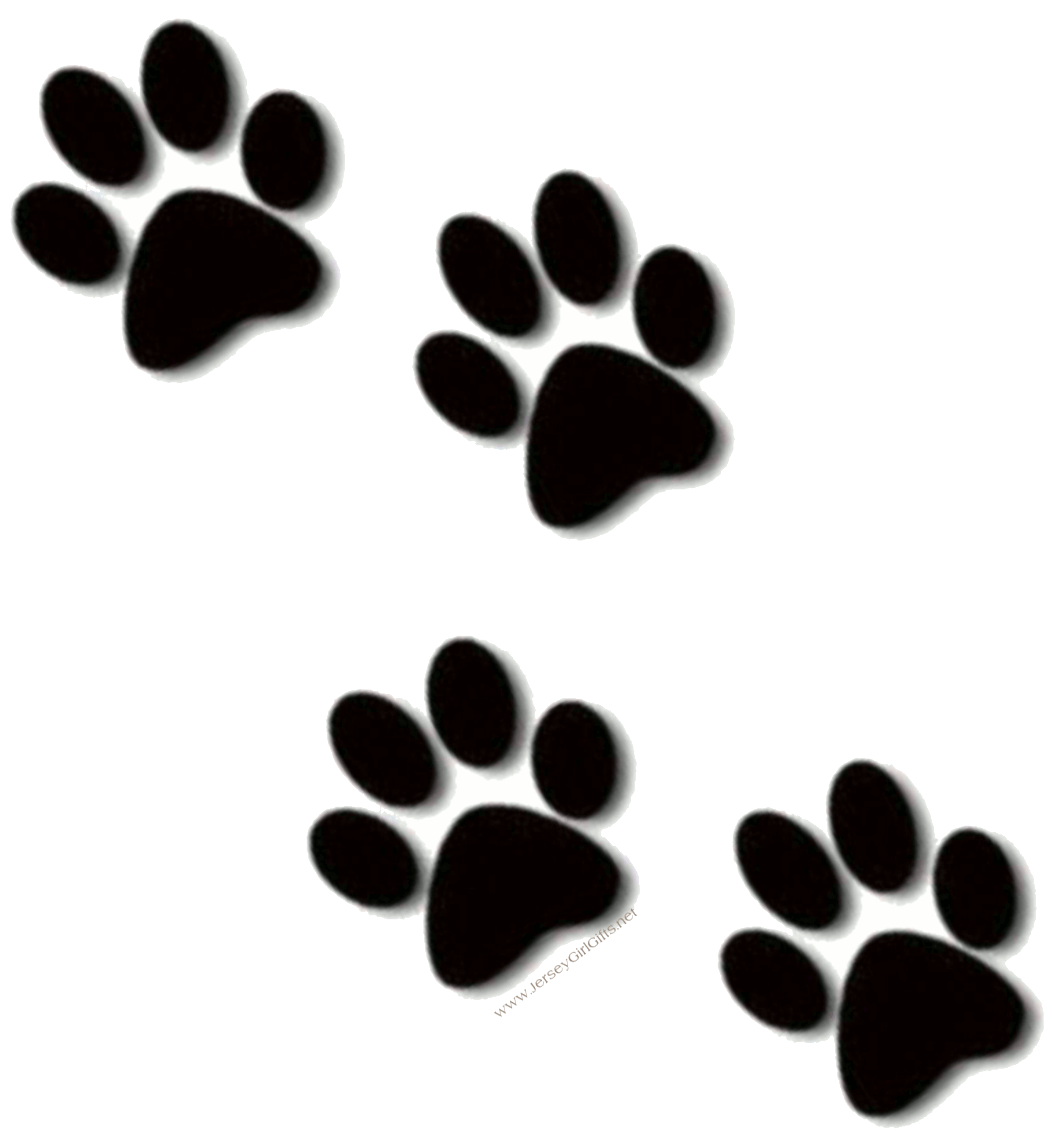 Cat Paw Print Clip Art - Tumundografico