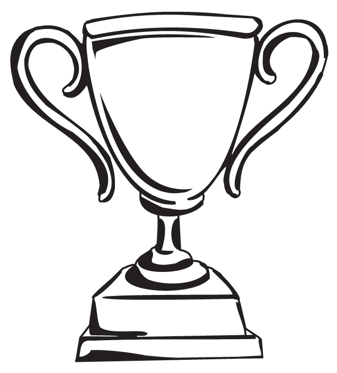 free clipart golf trophy - photo #14