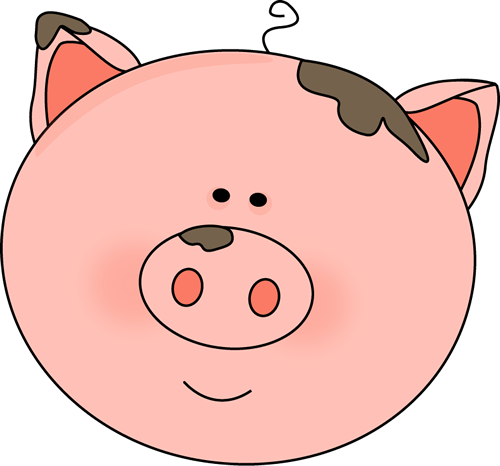 Pig Face Clipart