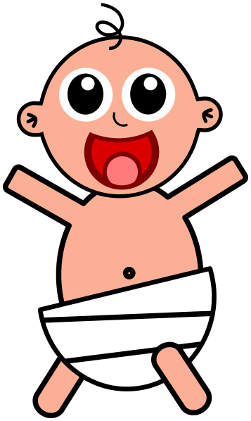 Free Crying Baby Clipart, 1 page of Public Domain Clip Art