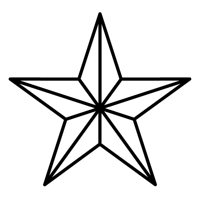 Nautical Star Vector