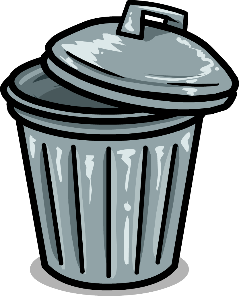 Clipart garbage can
