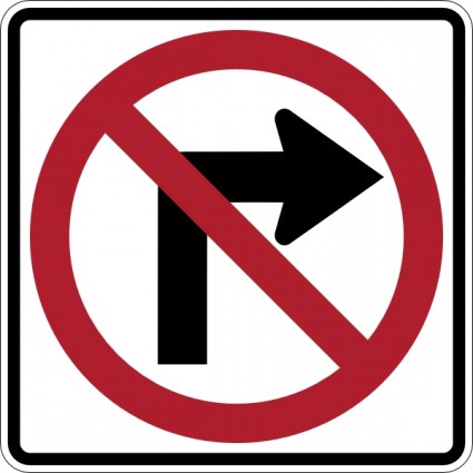 Free road sign clip art