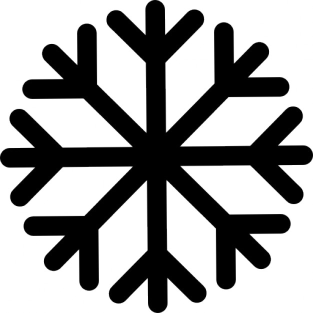 Thermometer and a snowflake, cold winter weather symbol Icons ...