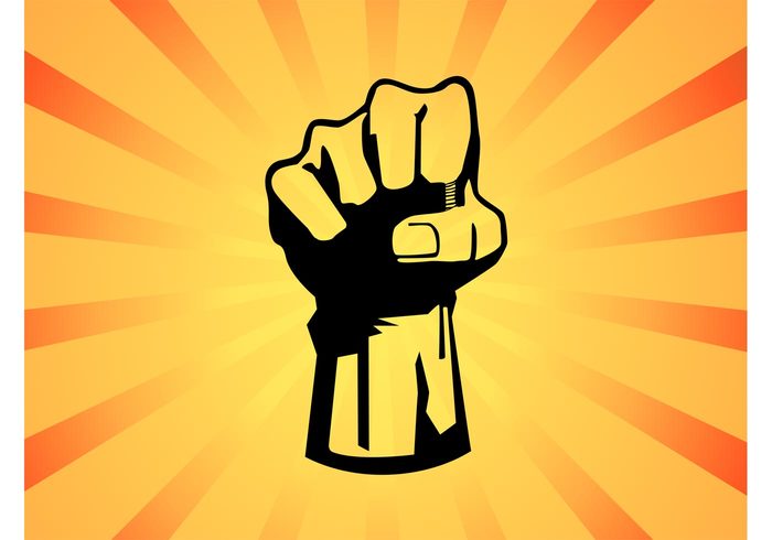 Fist Power Graphic - Download Free Vector Art, Stock Graphics & Images