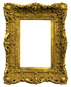 Antiques, Old picture frames and Antique gold