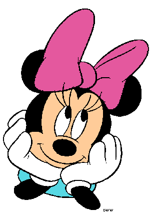 Disney clipart minnie mouse