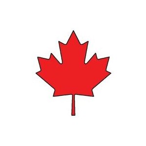 Canada Flag Maple Leaf Temporary Tattoo by Tattoos by Custom ...
