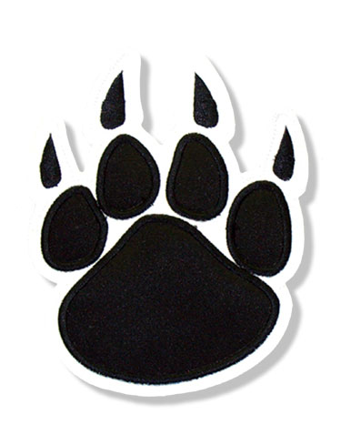 Grizzly bear paw clip art