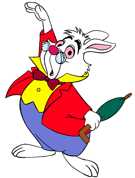 The White Rabbit Clip Art Images | Disney Clip Art Galore