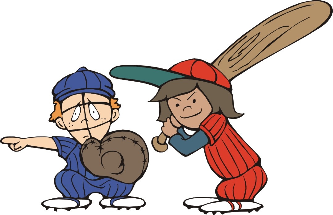 Kids Baseball Clipart