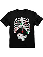 Halloween Skeleton Rib Cage Xray Easy Costume Kids T-Shirt: Amazon ...
