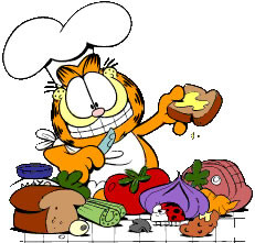 Garfield Lasagne Gif - ClipArt Best