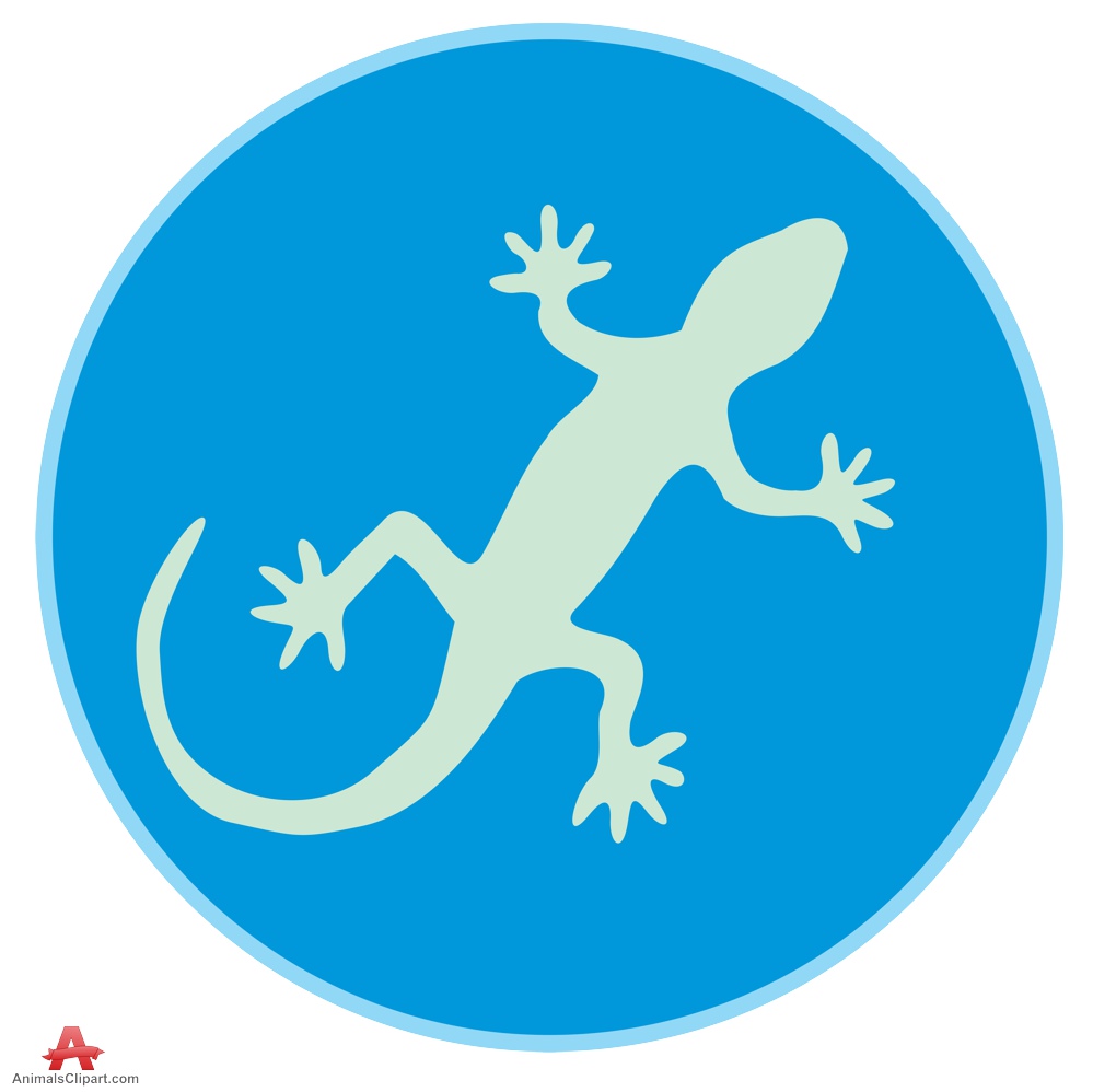 Blue Lizard Logo and Symbol Design | Free Clipart Design Download