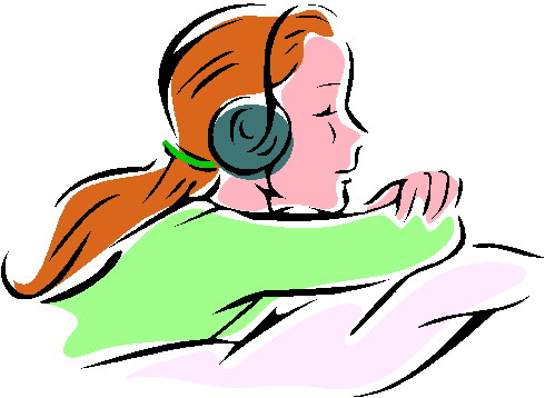 Listening To Music Clipart - Free Clipart Images