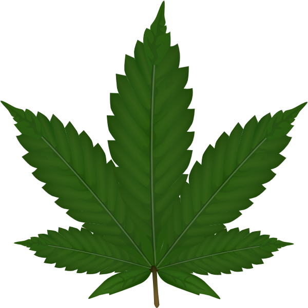 Marijuana Leaf Free Clipart