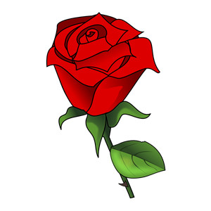 Valentine roses clipart - Vergilis Clipart