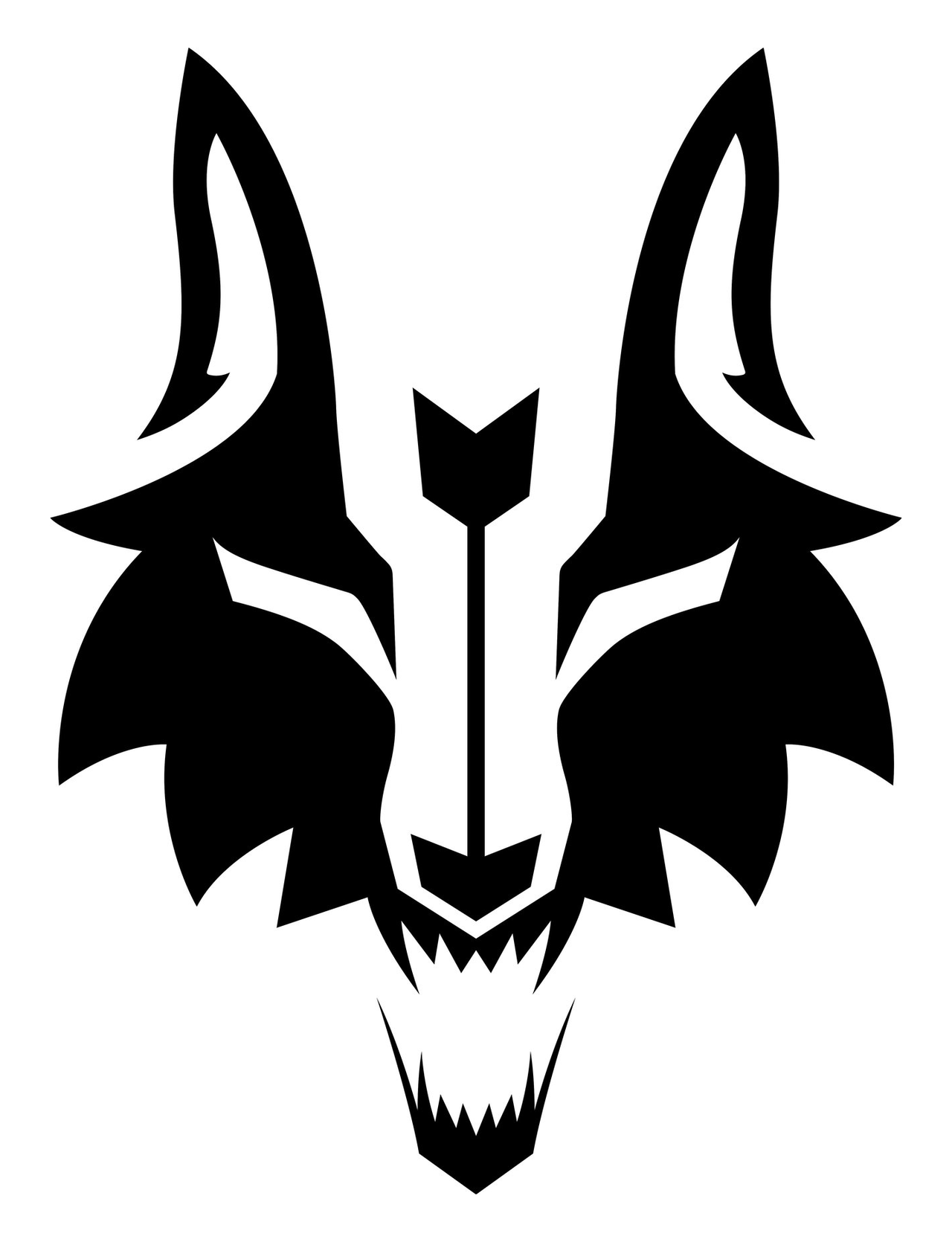Guara wolf archery logo by Andres-Bazan on DeviantArt