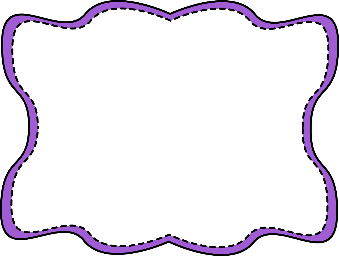 Purple Frame Clipart