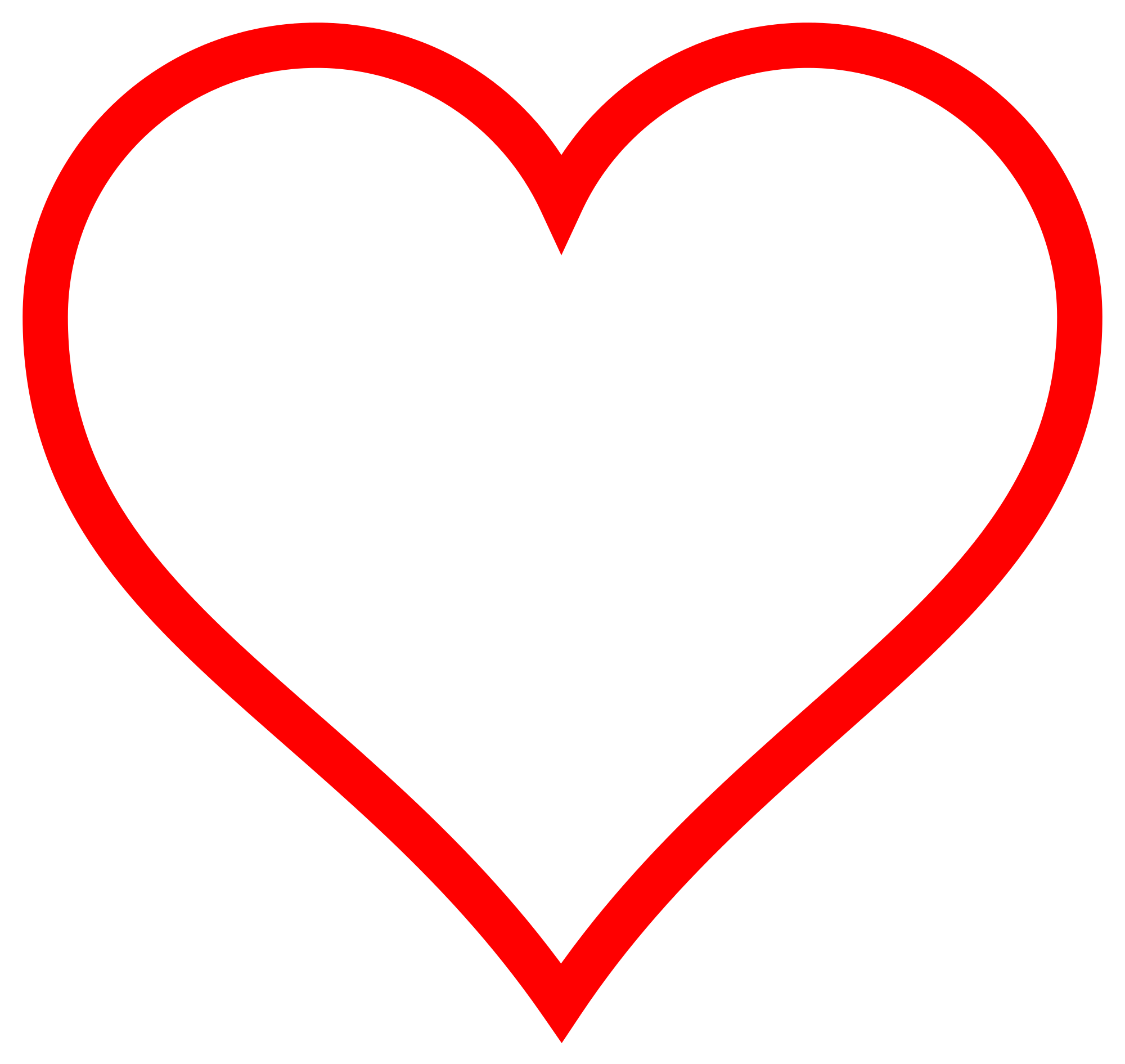 outline heart symbol text Gallery