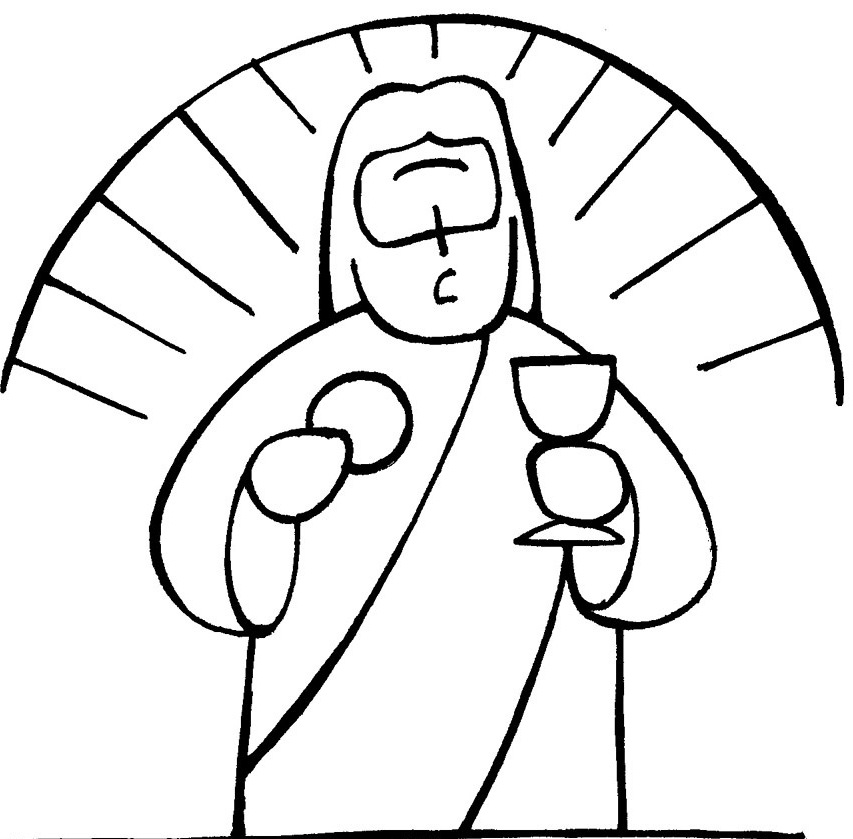 Catholic Eucharist Coloring Pages - High Quality Coloring Pages