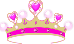 Cartoon princess crown clipart