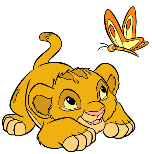 baby lion clipart - photo #44