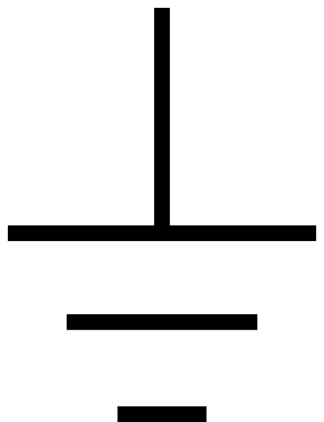 Clipart ground symbol