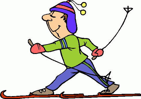 Skiing Free Clipart