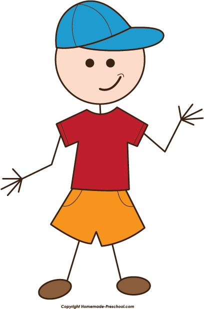 452 views Stick family boy and girls png clipart