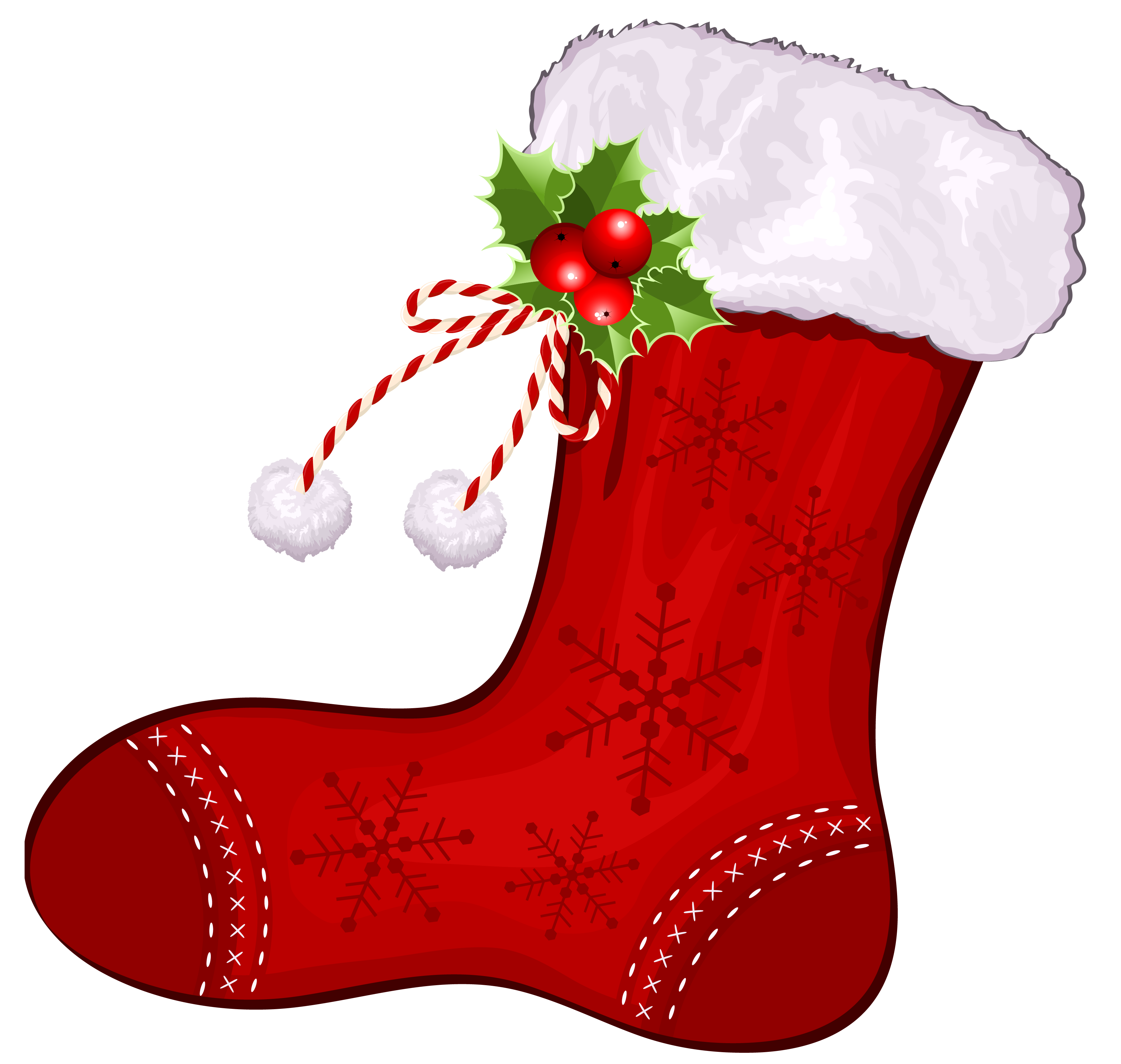 Free christmas stocking clipart