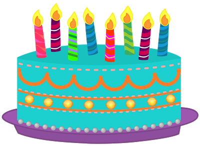 Free Clip Art Birthday Cake - Tumundografico