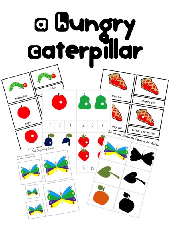 Hungry Caterpillar Printables - A Moment in our World