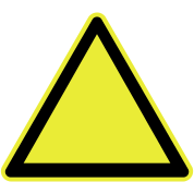 hazard warning triangle T-Shirt ID: 15408959
