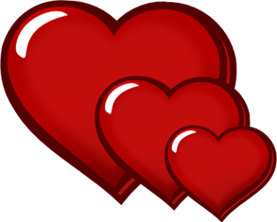 red heart clip art | in design art and craft